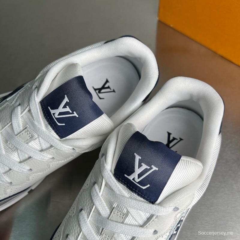 حذاء كاجوال كلاسيكي من الجلد الكلاسيكي برباط عند الأصابع المستديرة - YC