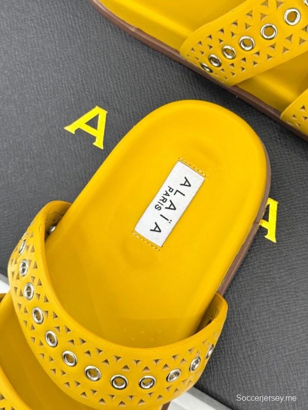 صندل كاجوال مجوف مجوف مجوف من ألايا 2025SS - KFY00260