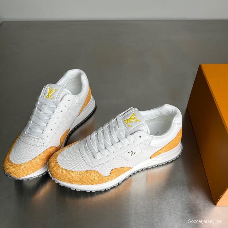 حذاء كاجوال للرجال من جلد العجل من جلد العجل من ليف رن اواي من جلد العجل برباط عند الأصابع المستديرة