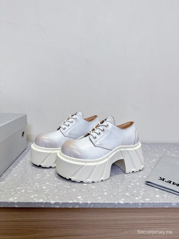 SMFK 2025SS Derby Shoes with Thick Sole Platform - LY00260