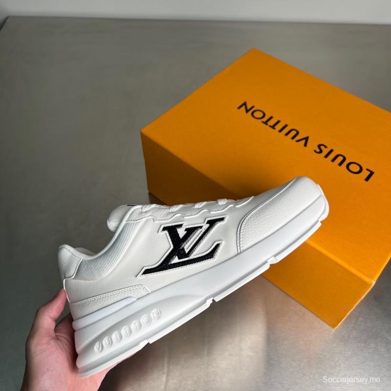 حذاء كاجوال كلاسيكي من الجلد الكلاسيكي برباط عند الأصابع المستديرة - YC