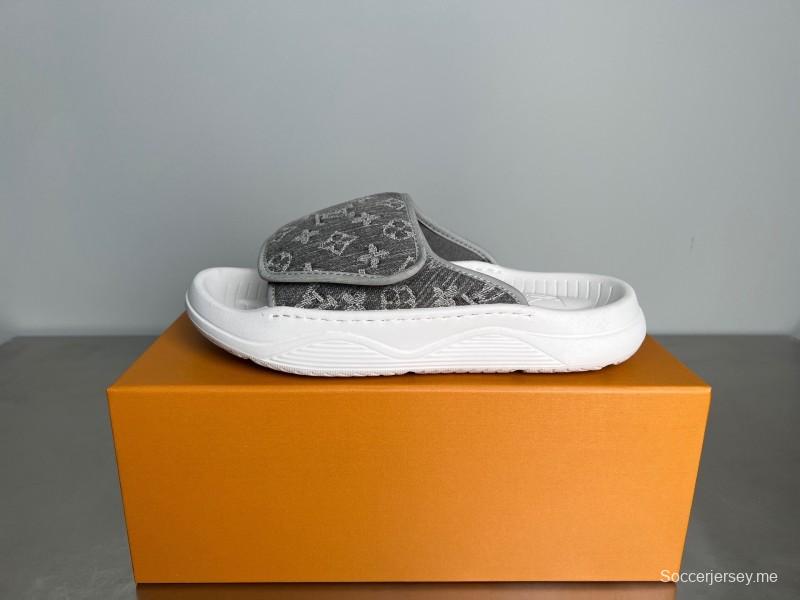 شبشب بغل ميامي من لويس فويتون ميامي مع قفل بخطاف وحلقة - YC