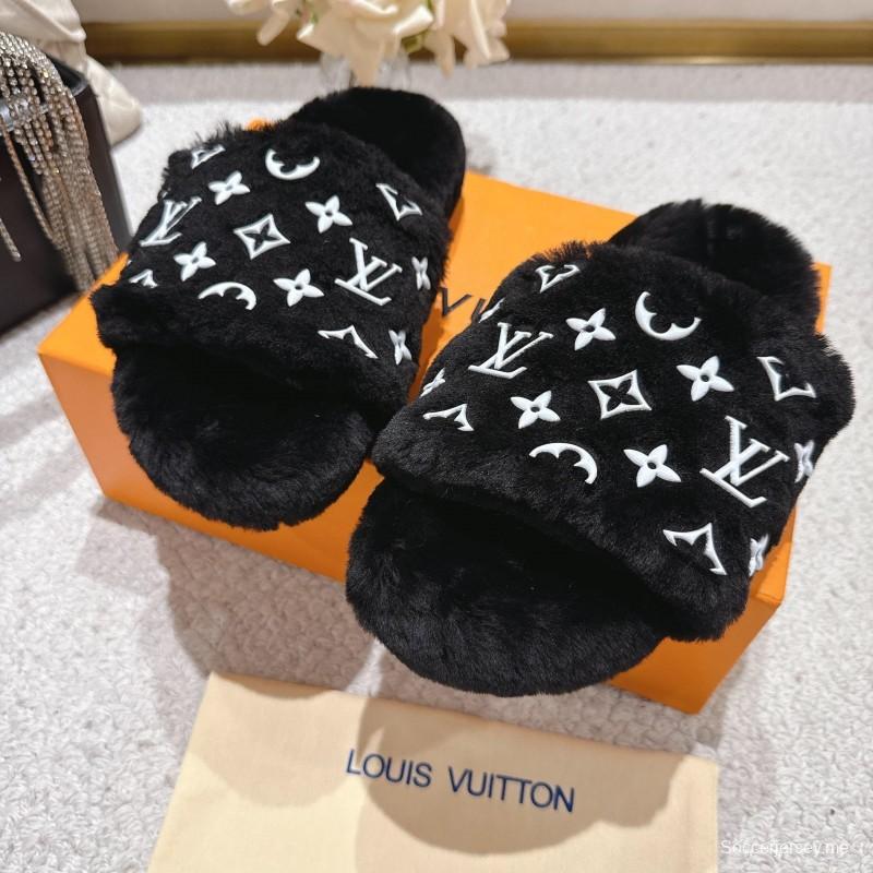 شباشب Lv 2025/ss من الصوف الكسول - LY00240