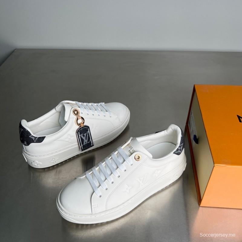 لويس فيتون حذاء رياضي مسطح منخفض الكعب من تاكاشي موراكامي تاكاشي موراكامي تايم أوت شيري بلوسوم - YC