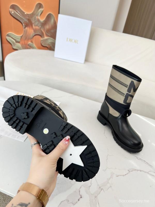 ديور 2025/SS أحذية خريف وشتاء 2025/SS أحذية عمل ريترو انزلاقية - LY00320