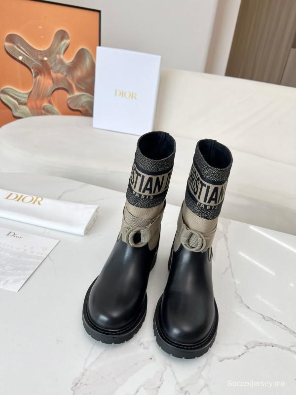 أحذية الخريف والشتاء 2025/SS من ديور أحذية عمل ريترو ريترو - LY00320