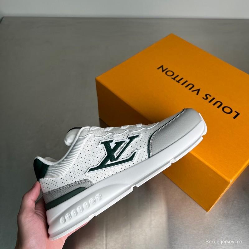 حذاء كاجوال كلاسيكي من الجلد الكلاسيكي برباط عند الأصابع المستديرة - YC