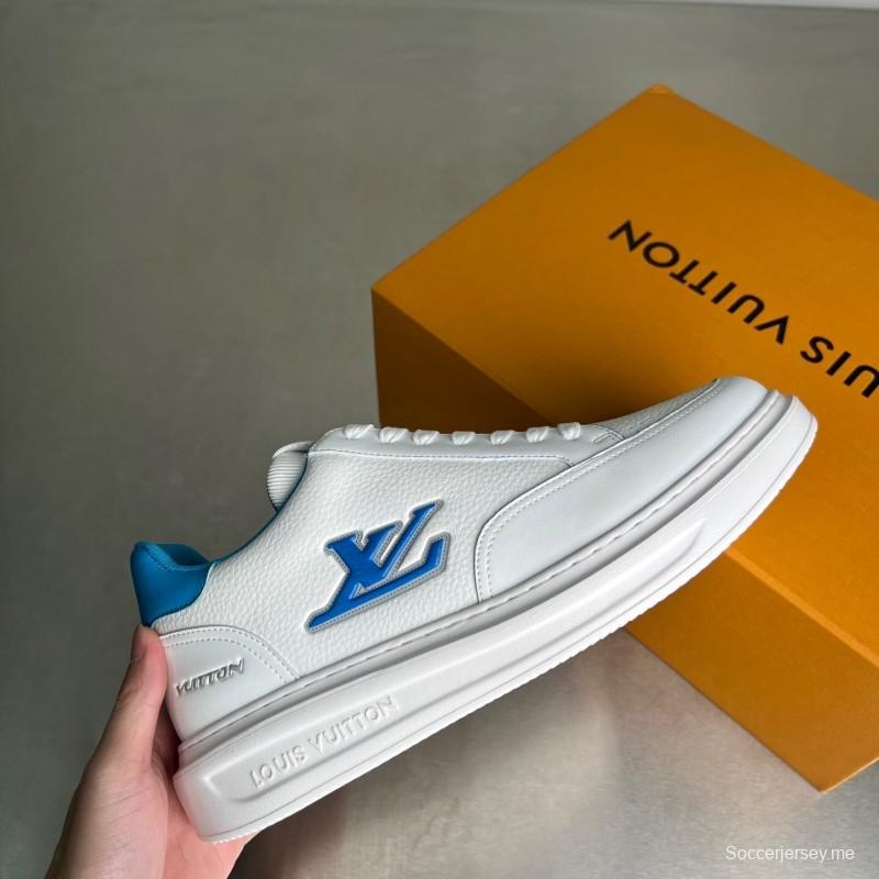 حذاء رياضي رجالي من لويس فويتون بيفرلي هيلز برقبة منخفضة للرجال - YC