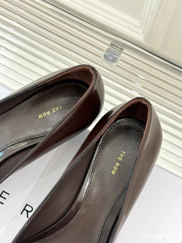 حذاء ذا رو 2025 ذا رو 2025 بكعب عالٍ بكعب عالٍ مدبب من الأمام - KFY00320