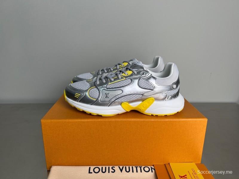 حذاء إل في أولمبيا ذو رباط مستدير من الأمام والجزء العلوي منخفض الكاجوال - YC