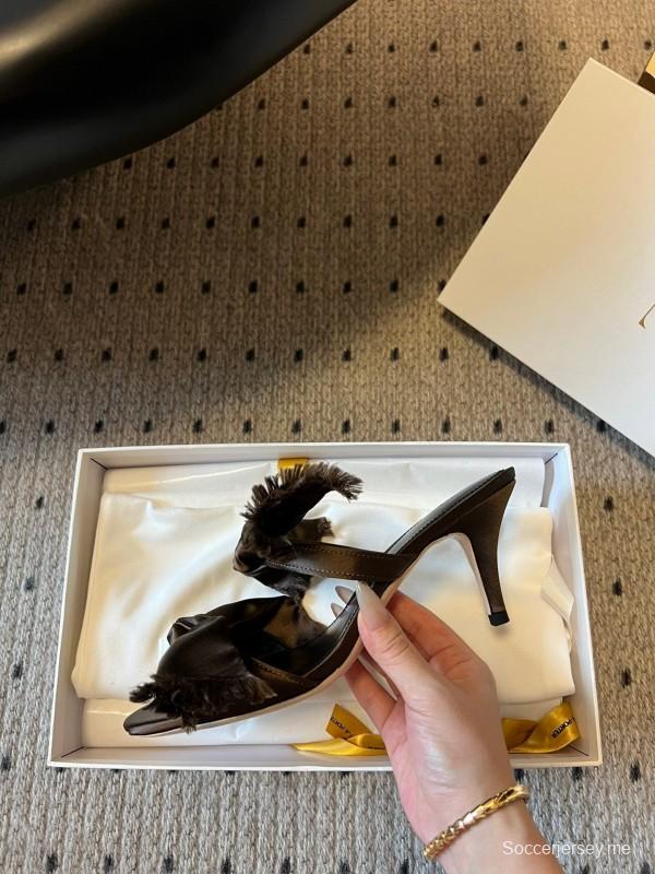 حذاء بعقدة منسوجة يدوياً من ذا رو 25ss - KFY00280