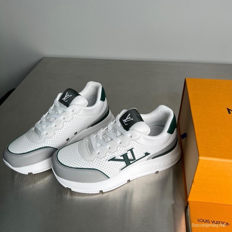 حذاء كاجوال كلاسيكي من الجلد الكلاسيكي برباط عند الأصابع المستديرة - YC