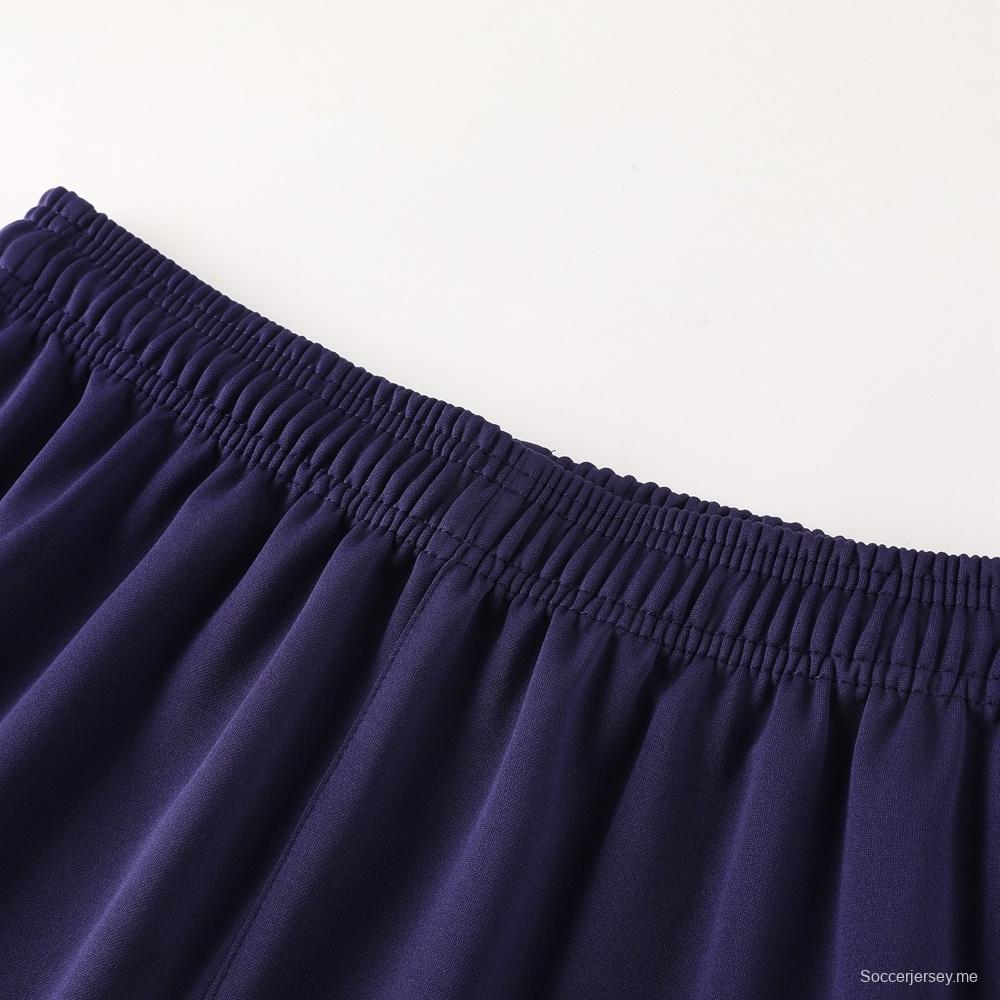 24/25 إنجلترا جاكيت بنفسجي كامل السوستة إنجليزي + بنطلون طويل + سترة رياضية + بنطلون طويل