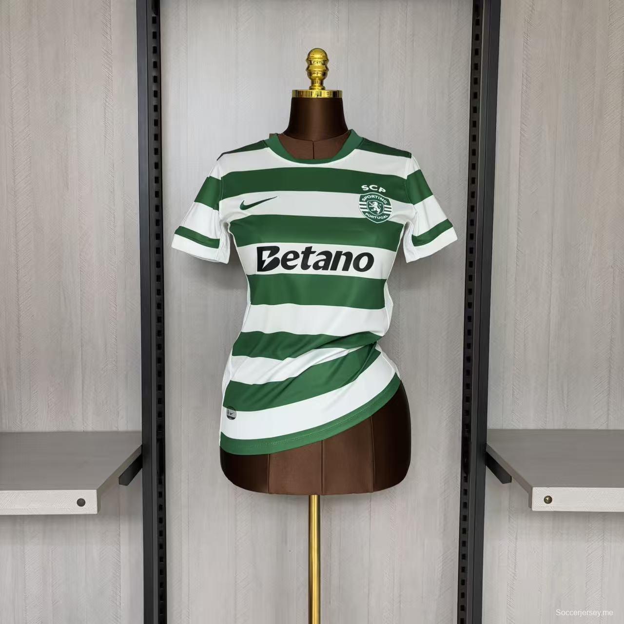 25/26 سيدات سبورتنج لشبونة سبورتنج لشبونة القميص الأساسي