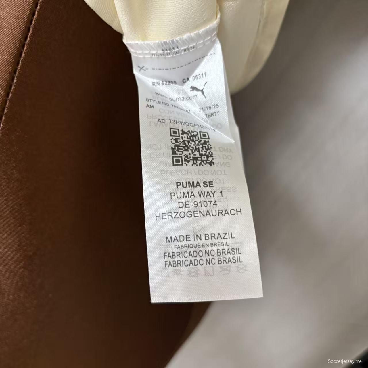 25/26 سيدات بالميراس قميص بالميراس بيج اللون البيج