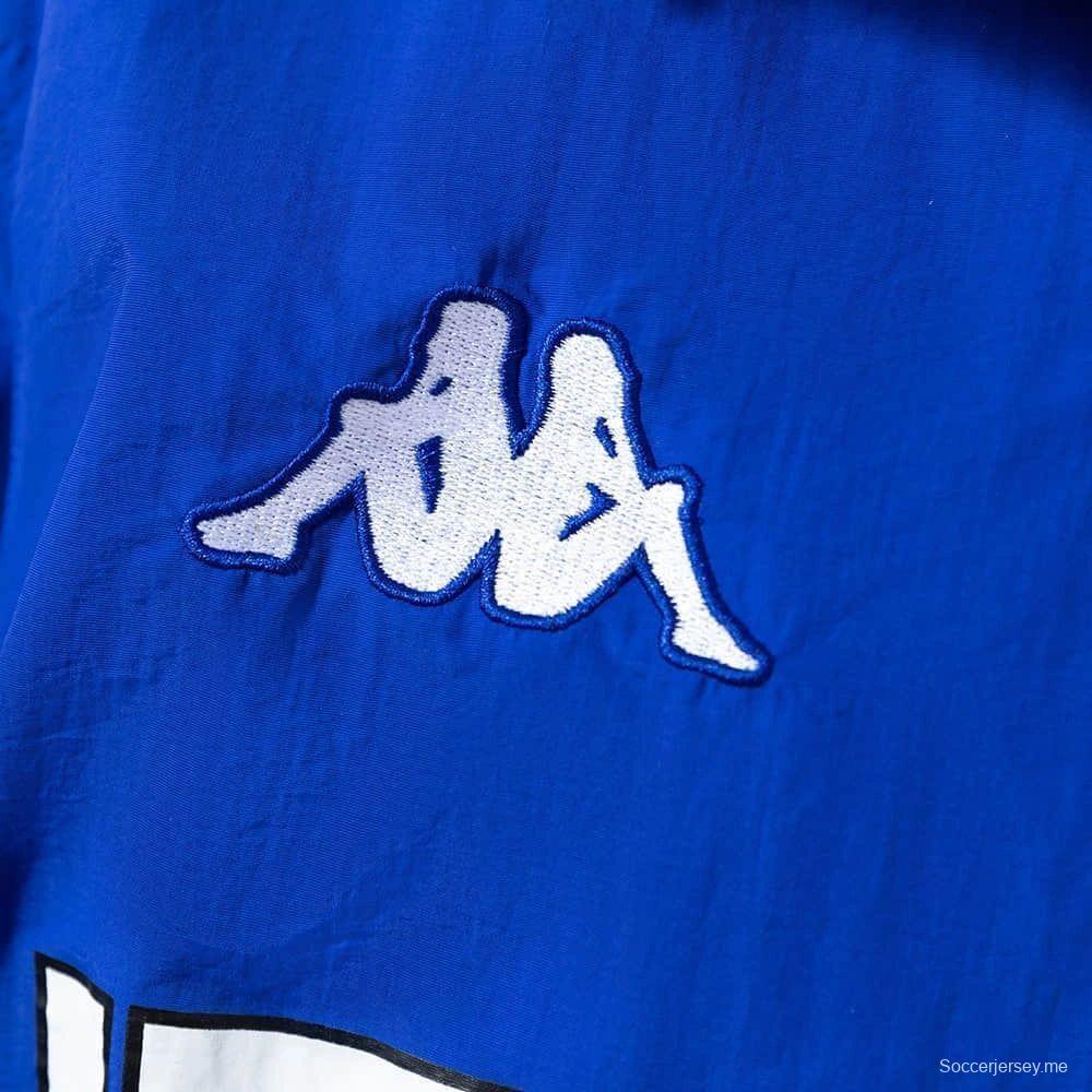 1998 سترة زرقاء على الطراز القديم من إيطاليا