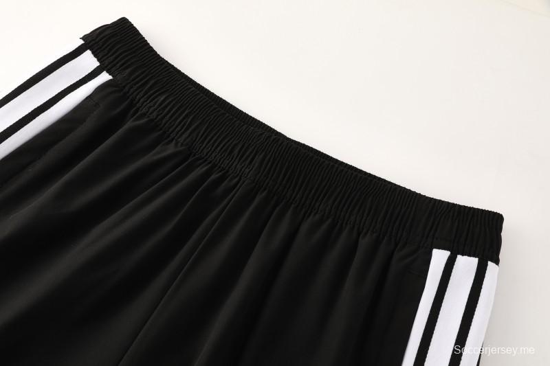 2026 ألمانيا هودي أسود بزر سحاب كامل وسترة واقية من الرياح + بنطال طويل