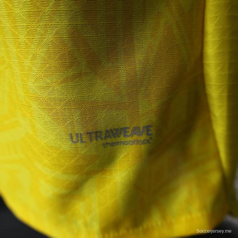 25/26 نسخة اللاعبين بوروسيا دورتموند قميص أصفر مع حواف سوداء