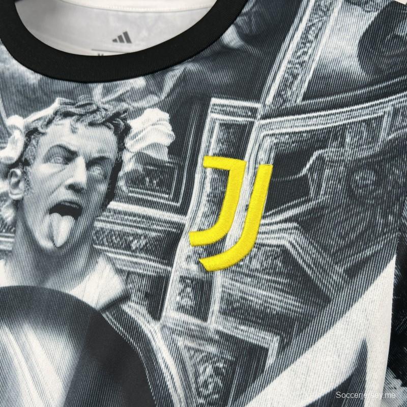 2025/26 يوفنتوس ديل بييرو قميص طويل الأكمام قبل المباراة