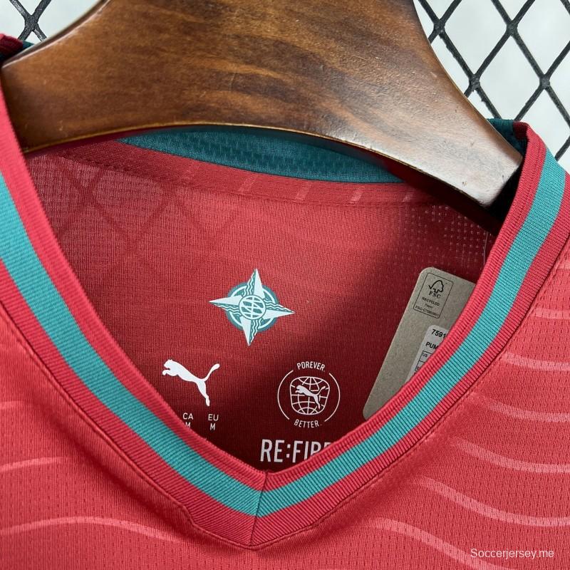 2026 كأس العالم البرتغال قميص طويل الأكمام