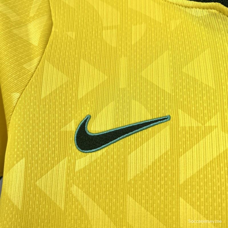 قميص المنتخب البرازيلي للسيدات في كأس العالم 2026 (قميص المباريات على أرضه)