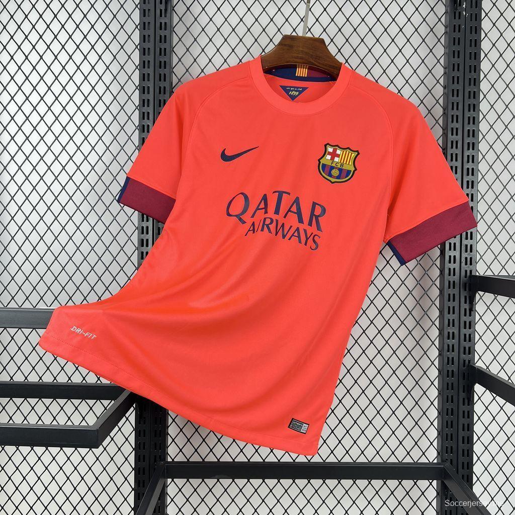 قميص برشلونة للعب خارج أرضه طراز 2014/15