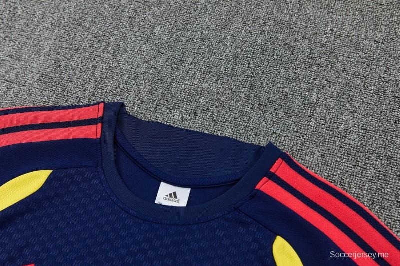 26/27 كولومبيا أسود  قميص بأكمام قصيرة + شورت كرة قدم