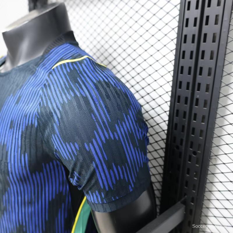 قميص اللاعب الخارجي باللون الأزرق الداكن من طراز 2026 للمنتخب البرازيلي من ماركة Jordan Brand