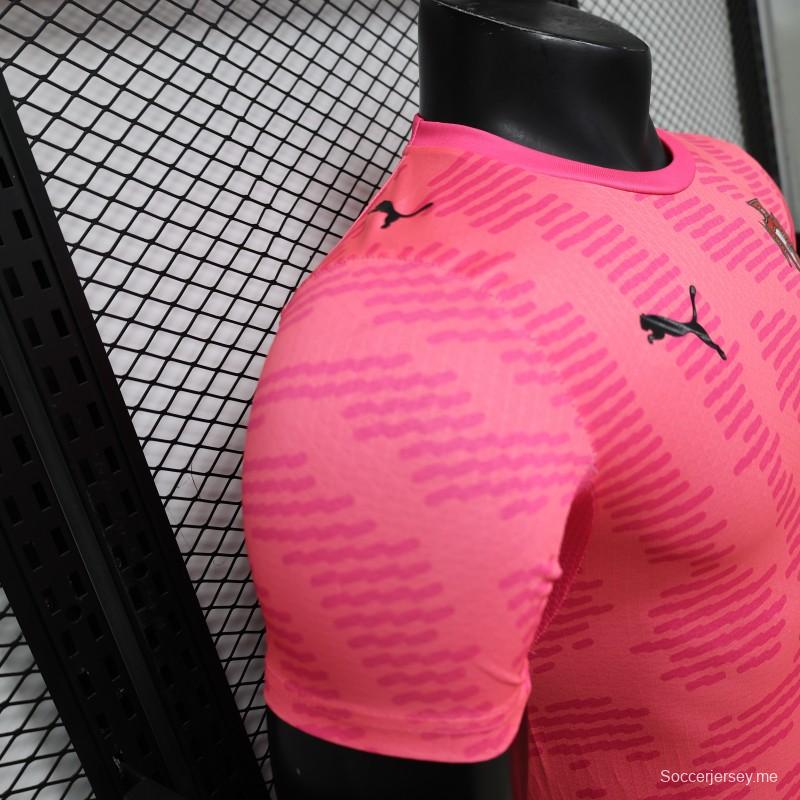 قميص المنتخب البرتغالي الثالث باللون الوردي، الإصدار الخاص، إصدار اللاعب 2026