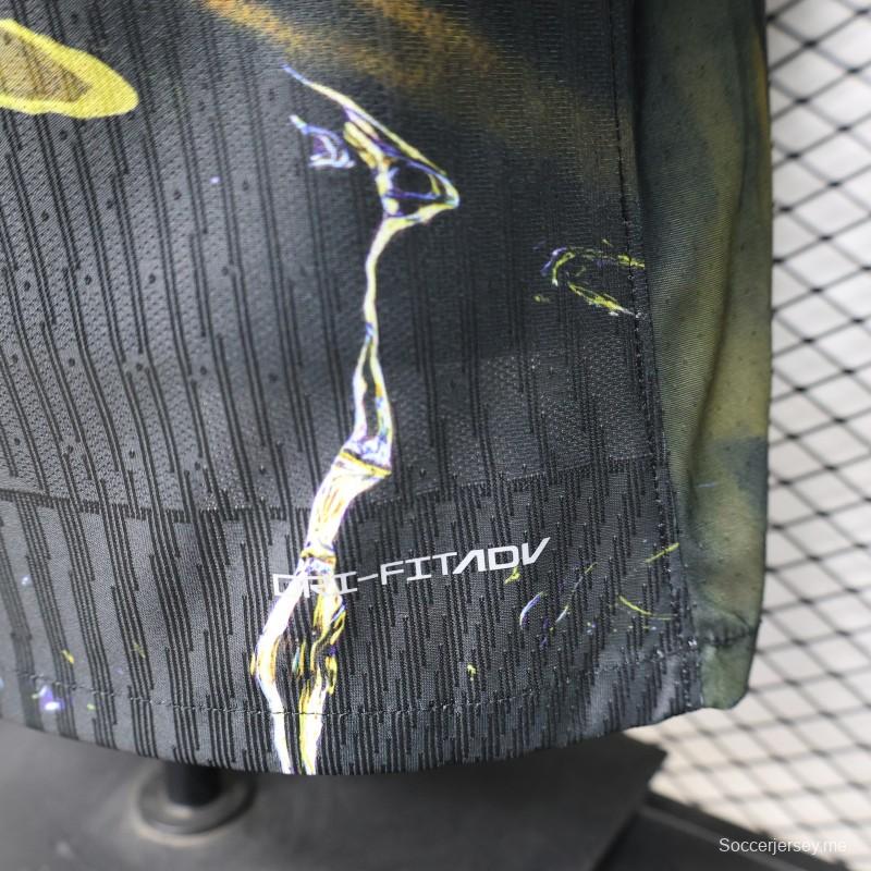 قميص اللاعب إصدار 26/27 باريس سان جيرمان × جوردان براند، الطبعة الثالثة باللون الأسود