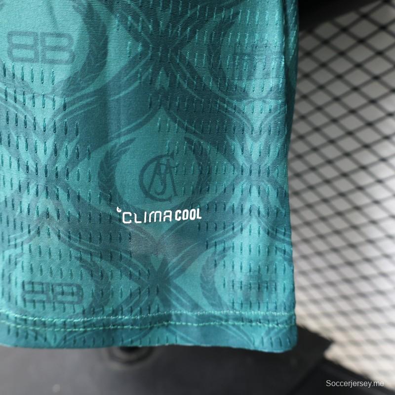 قميص اللاعب الإصدار 26/27، ريال مدريد، الأخضر والذهبي، الإصدار الخاص الثالث