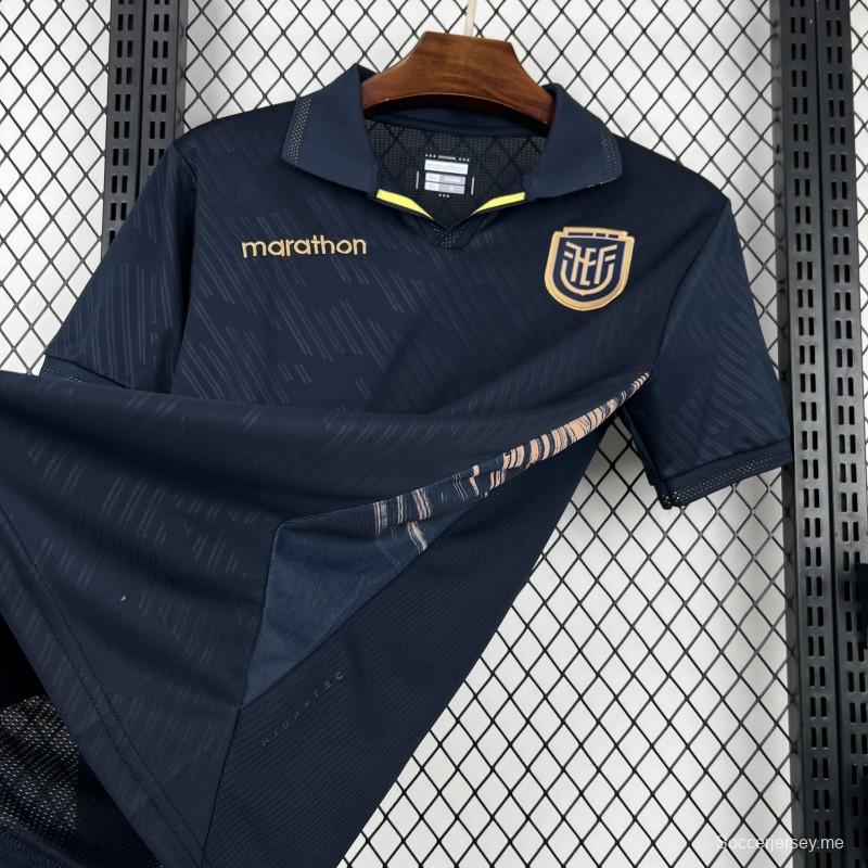 قميص إكوادور للرجال للمباريات خارج أرضهم في كأس العالم 2026