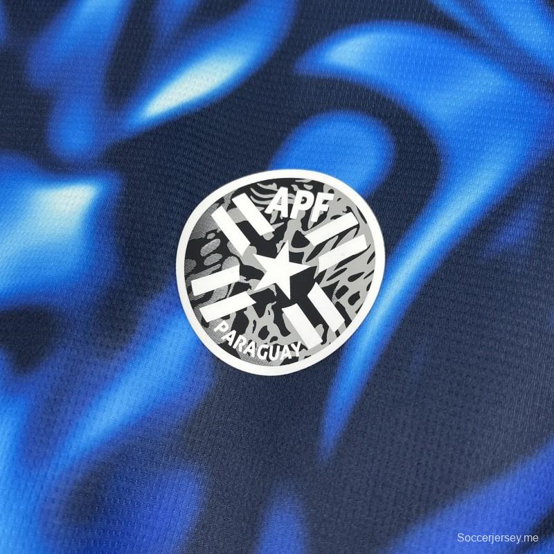 قميص باراغواي للرجال للمباريات خارج أرضهم في كأس العالم 2026