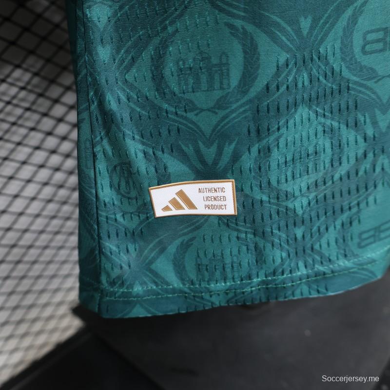 قميص اللاعب الإصدار 26/27، ريال مدريد، الأخضر والذهبي، الإصدار الخاص الثالث