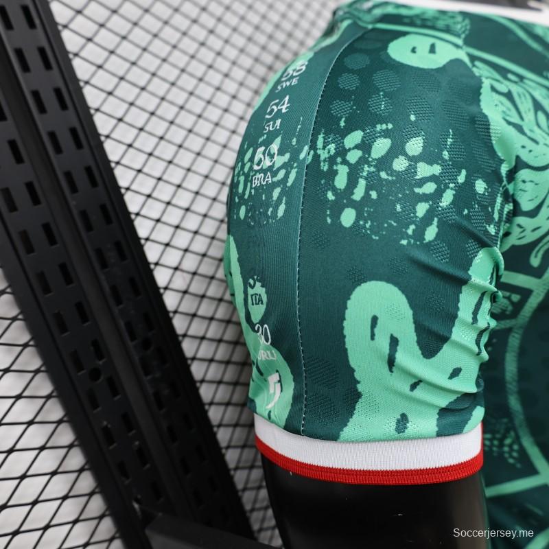 قميص اللاعب الإصدار 2026 المكسيك الأخضر الداكن - إصدار خاص