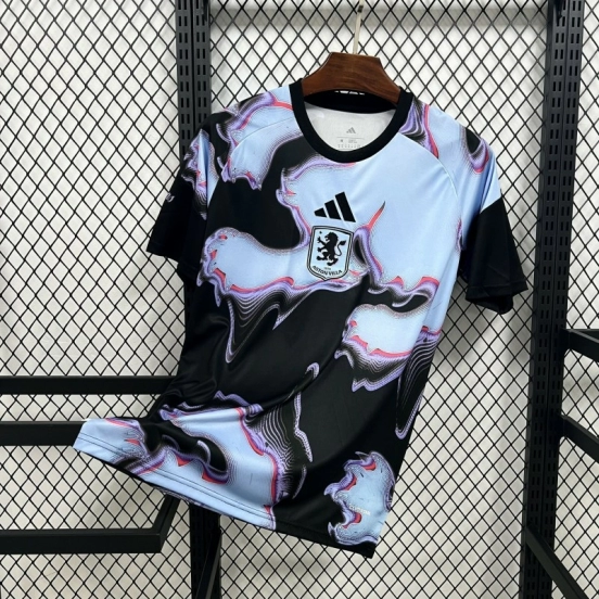 قميص أستون فيلا للرجال لموسم 2026/2027 قبل المباريات