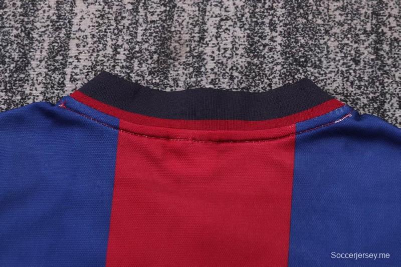 قميص برشلونة الرئيسي للأطفال طراز ريترو 98/99