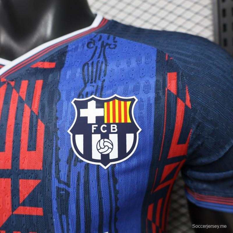 قميص اللاعب الإصدار 26/27، الإصدار الخاص بنادي برشلونة