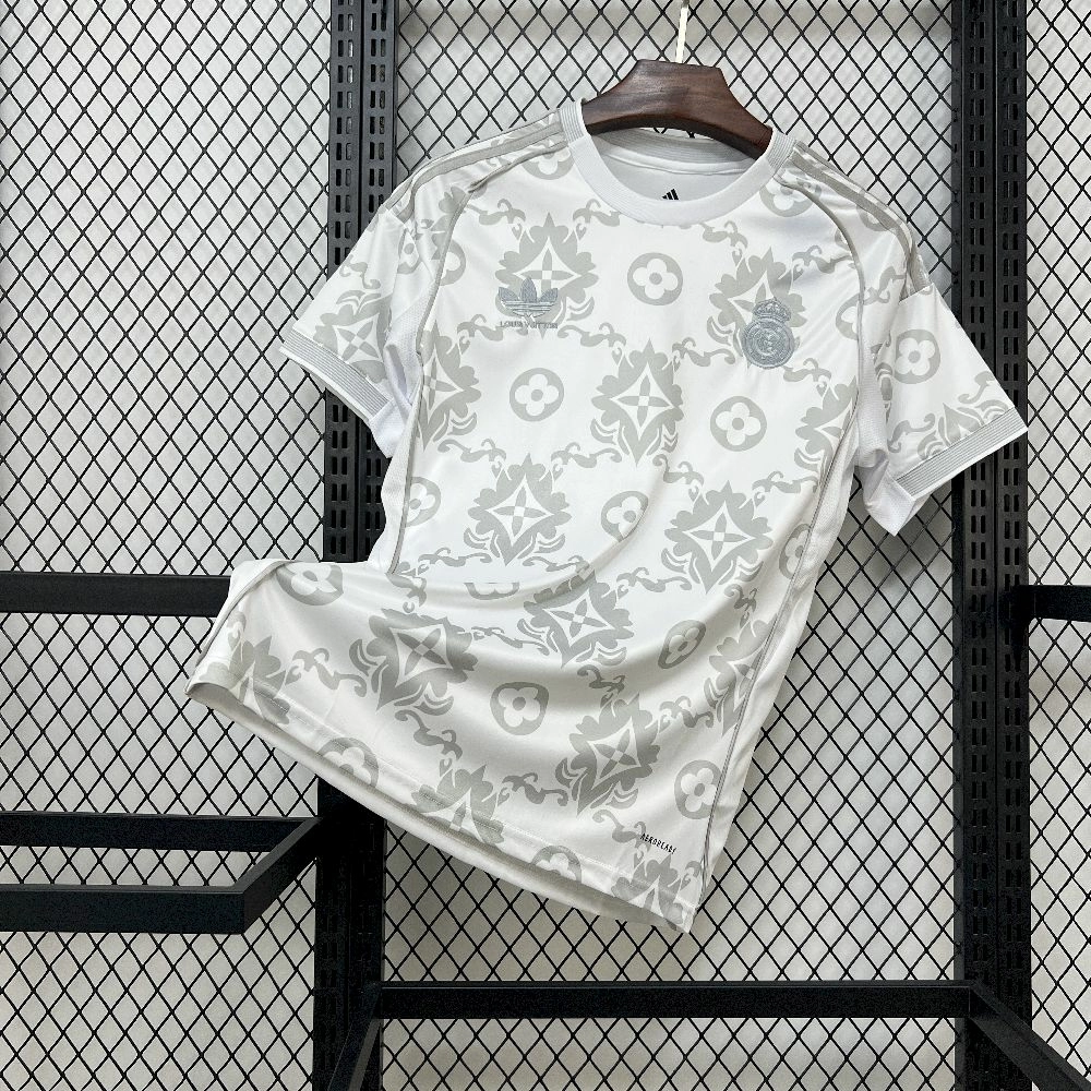 2025/26 قميص رياضي رجالي لوي فيتون بنسخة مشتركة لريال مدريد 2025/26