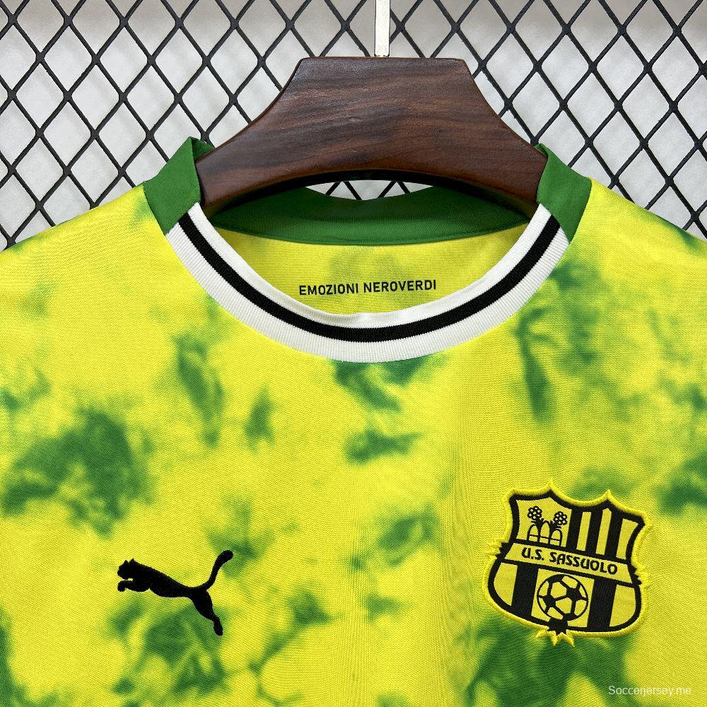 2025/26 قميص ساسولو كالتشيو الثالث للرجال