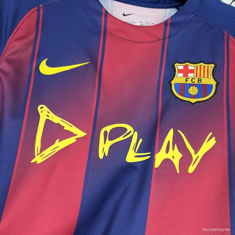 2025/26 قميص برشلونة X إد شيران للرجال
