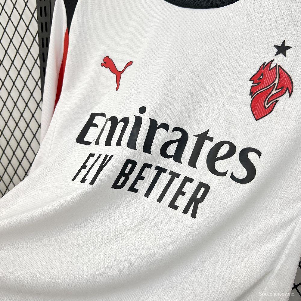 2025/26 قميص رجالي بأكمام طويلة للرجال من ميلانو ميلان اسي ميلانو اوايي