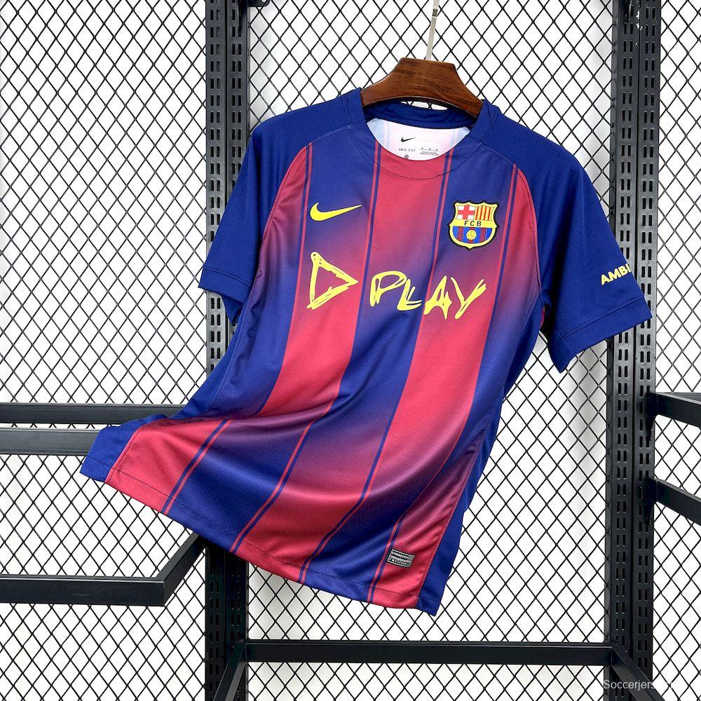 2025/26 قميص برشلونة X إد شيران للرجال