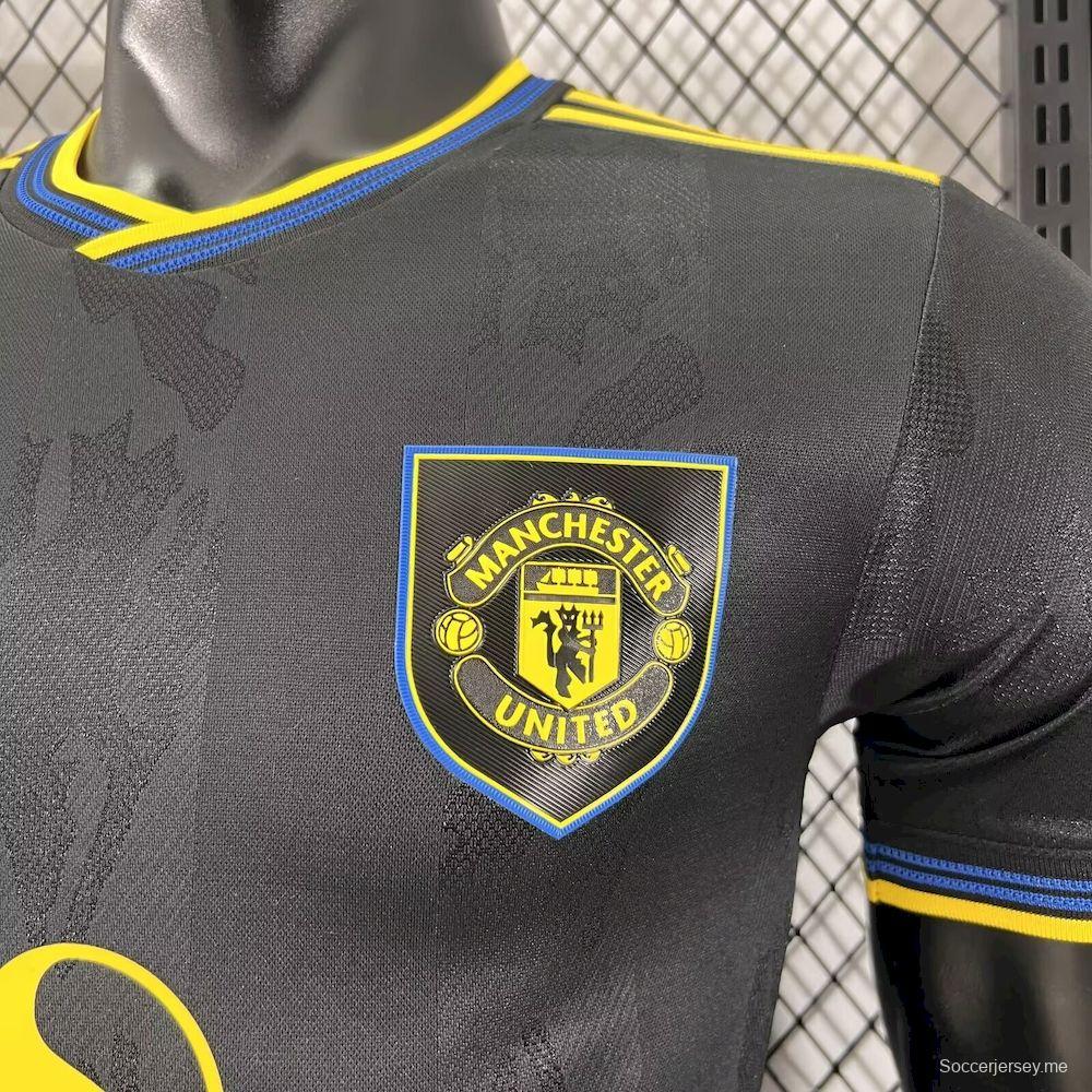 2025/26 نسخة اللاعب 2025/26 قميص مانشستر يونايتد الثالث للرجال