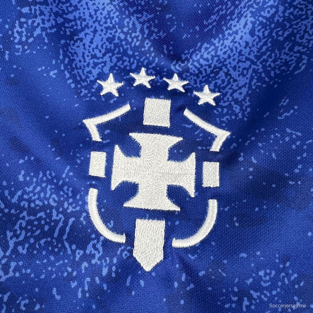 2025 قميص كرة قدم رجالي برازيل أو فينومينو #9 فاصلة أزرق اللون