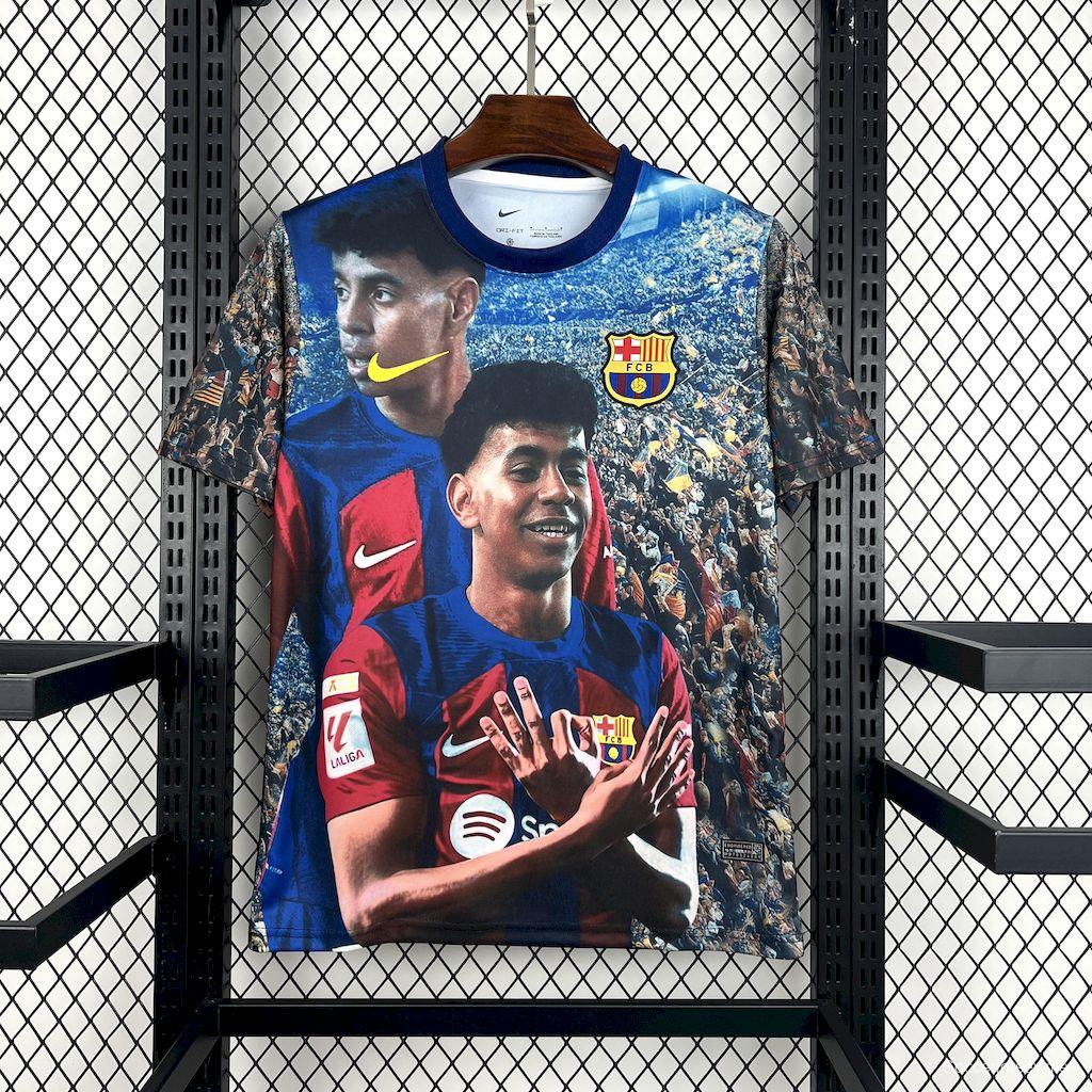 2025/26 قميص رجالي 2025/26 برشلونة لاميني يامال الخاص
