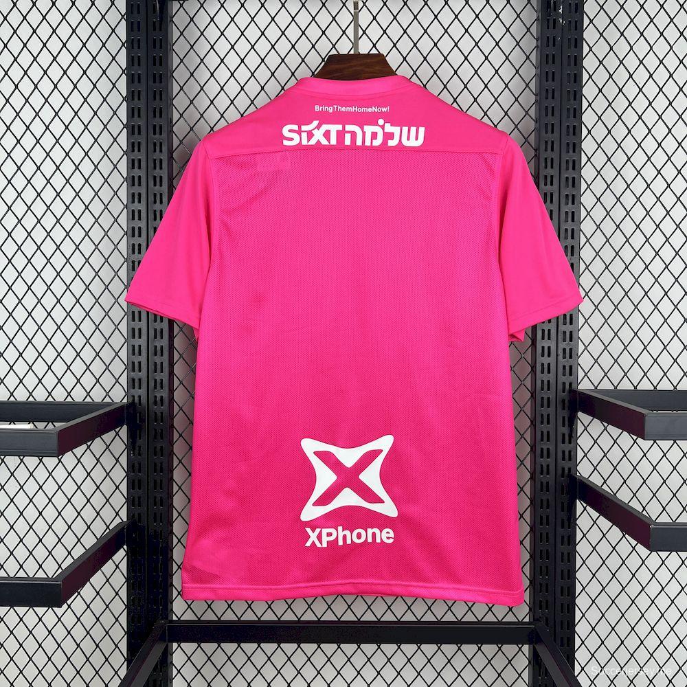 2025/26 قميص أكتوبر الوردي للرجال هابوعيل تل أبيب أكتوبر الوردي