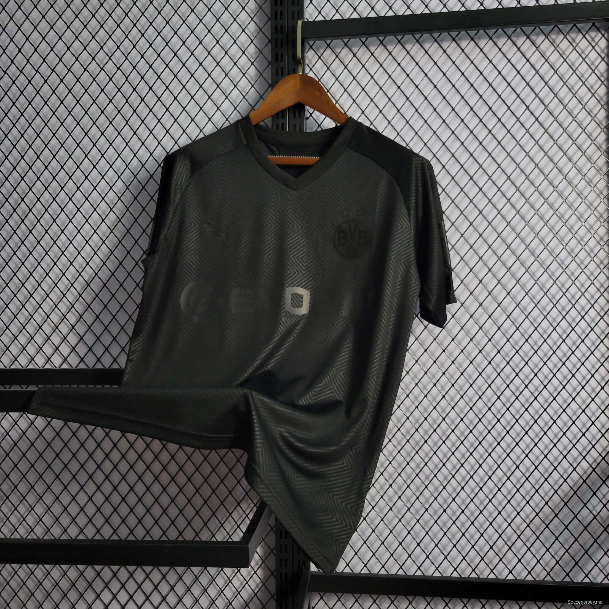 قميص بوروسيا دورتموند ريترو بوروسيا دورتموند في الذكرى 110 الإصدار الأسود
