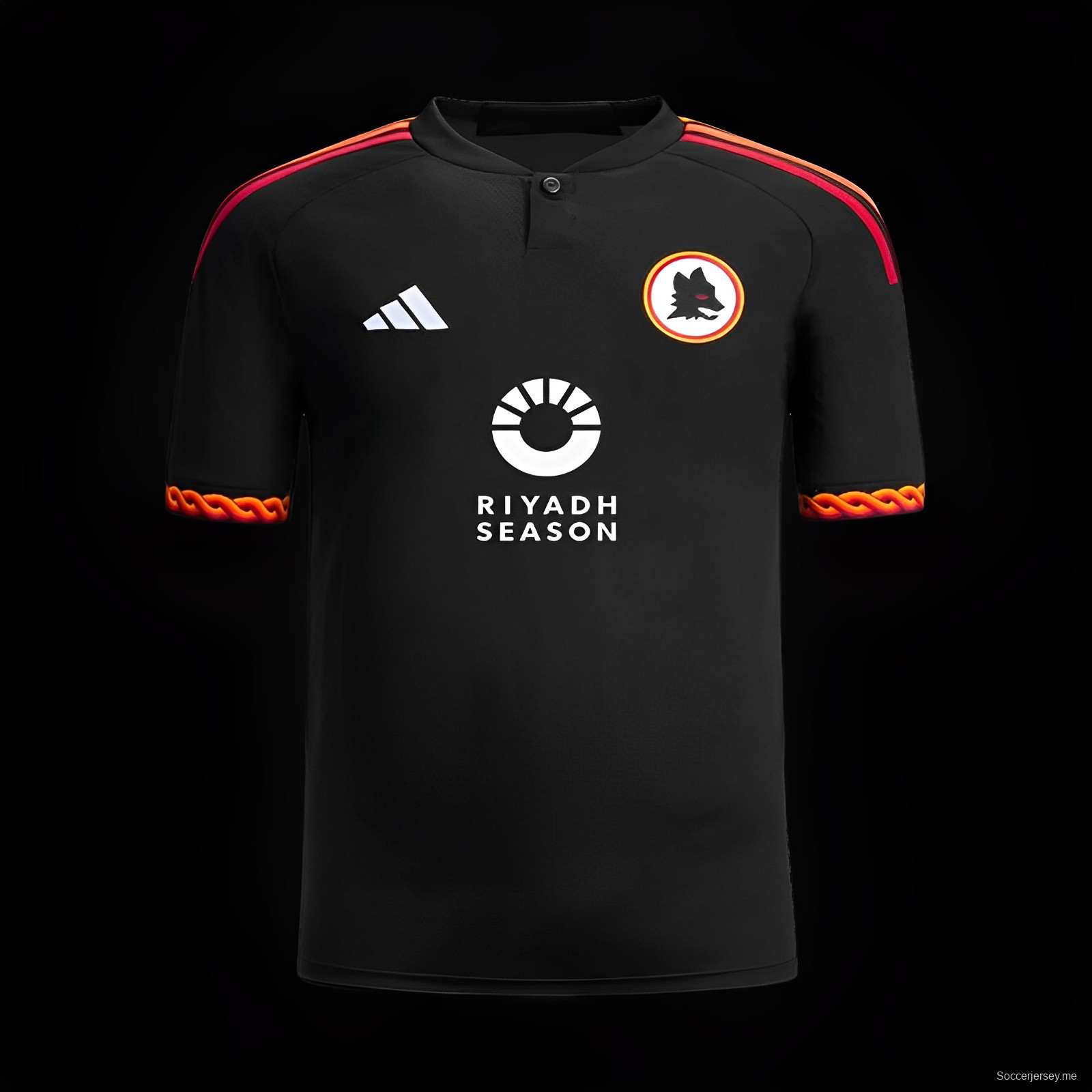 23/24 قميص روما الثالث الأسود 23/24
