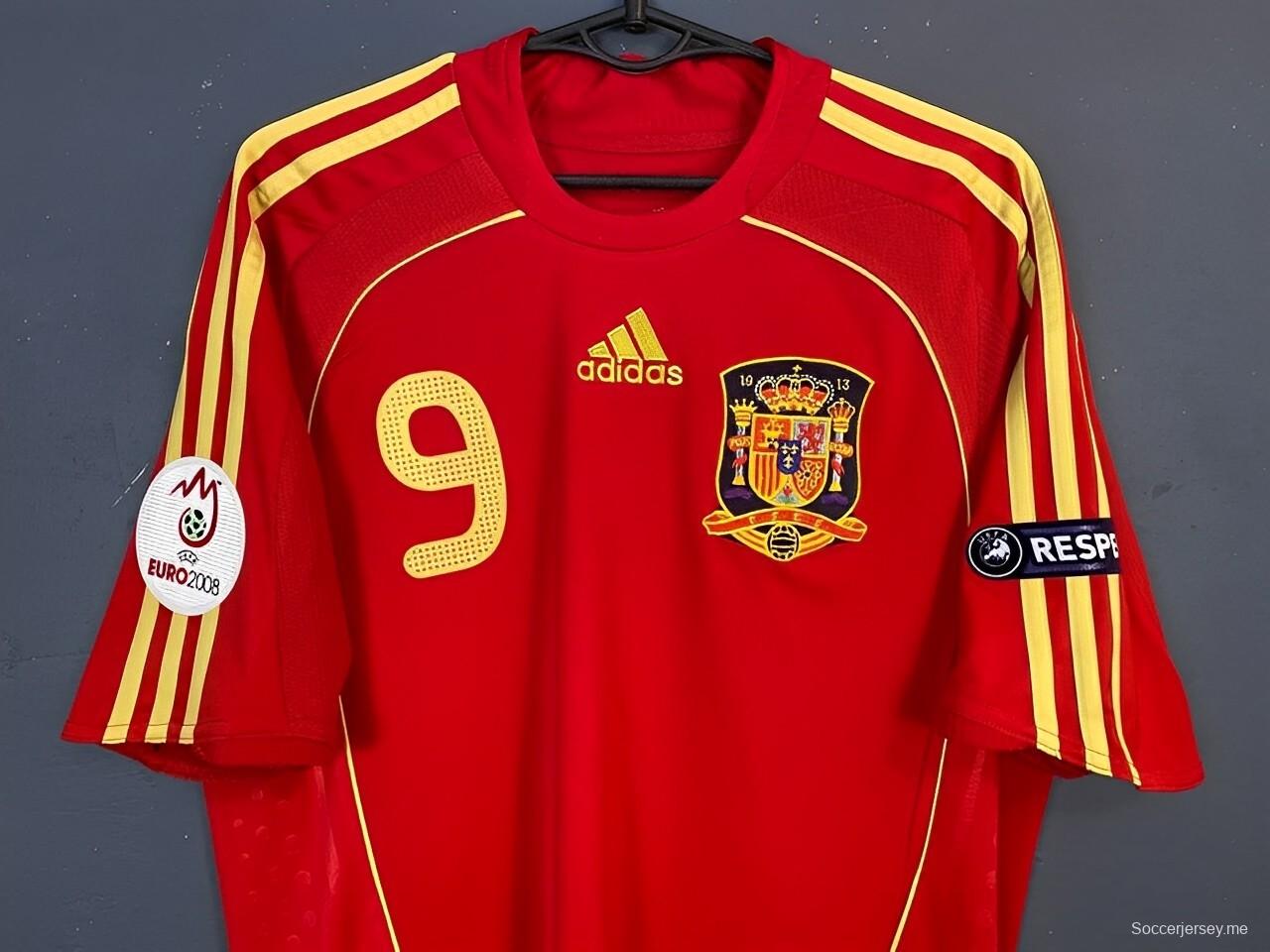 قميص منتخب إسبانيا 2008 ريترو 2008
